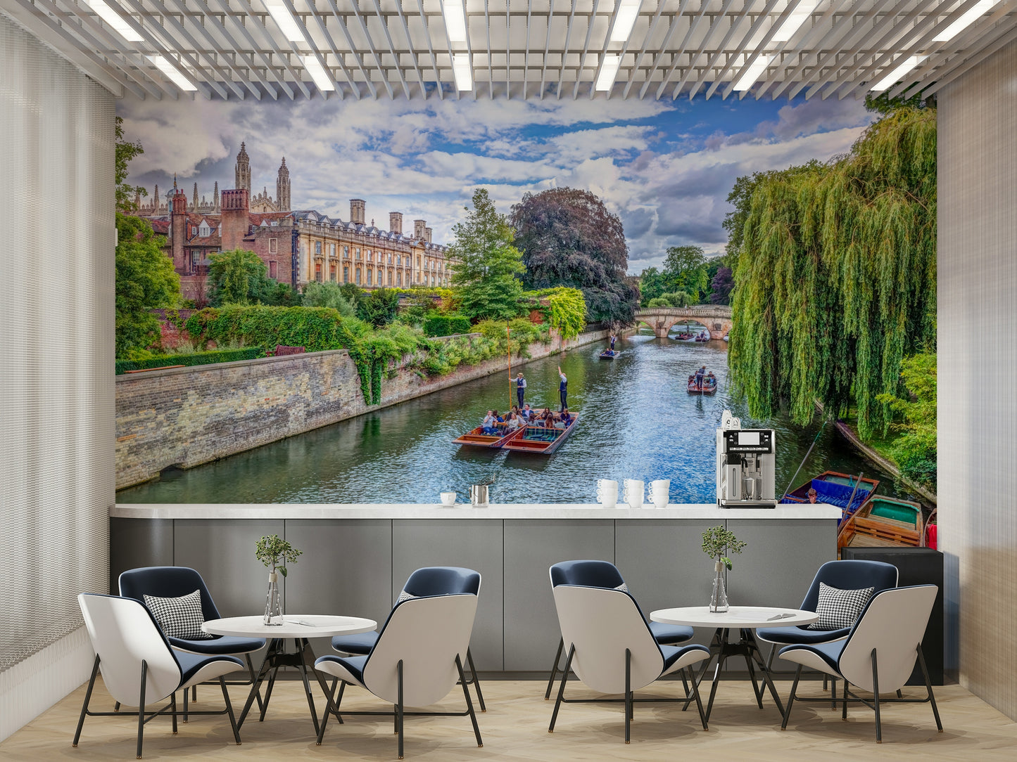 Evokes a feeling of British heritage and education.

