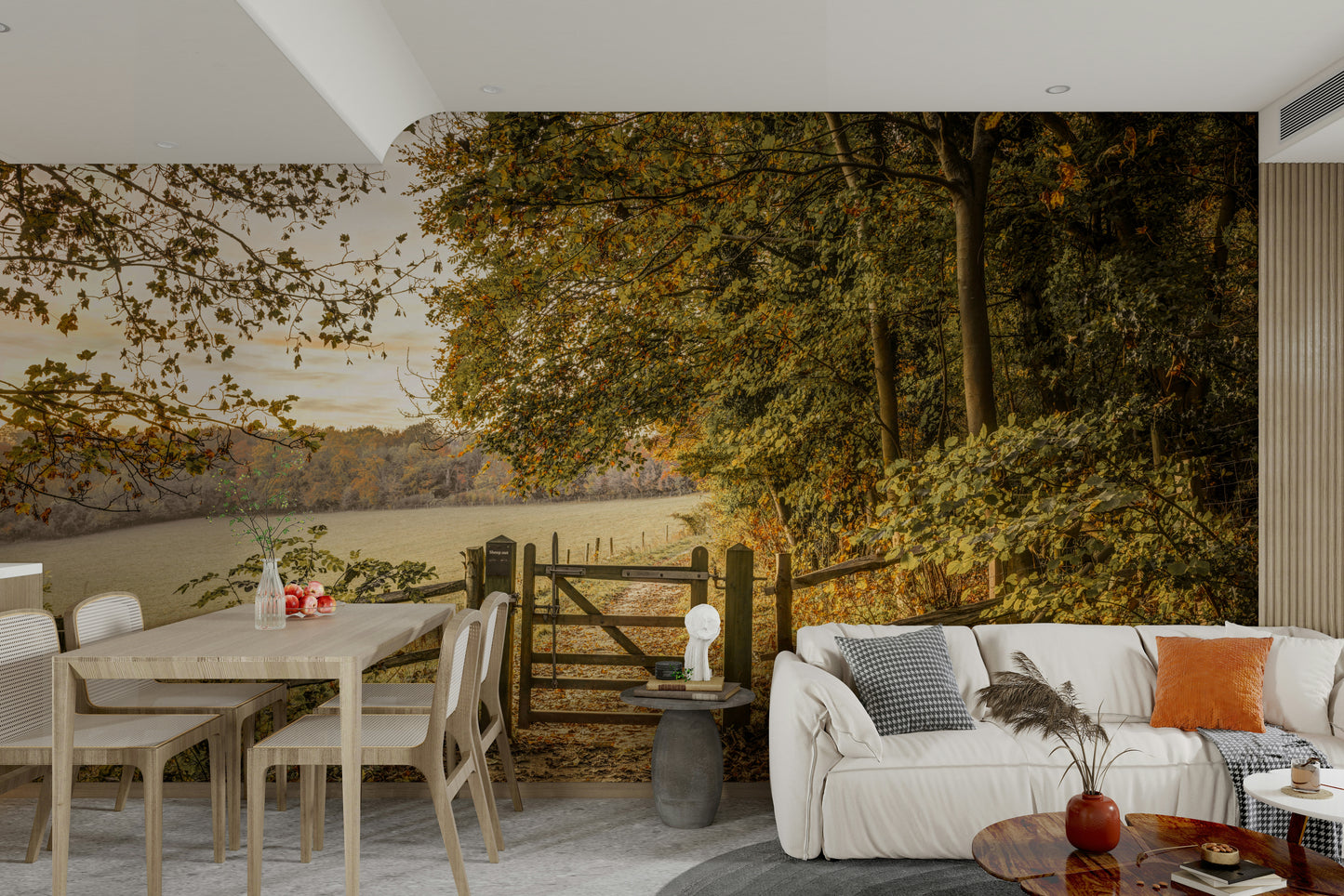 Intricate details of fall foliage.

