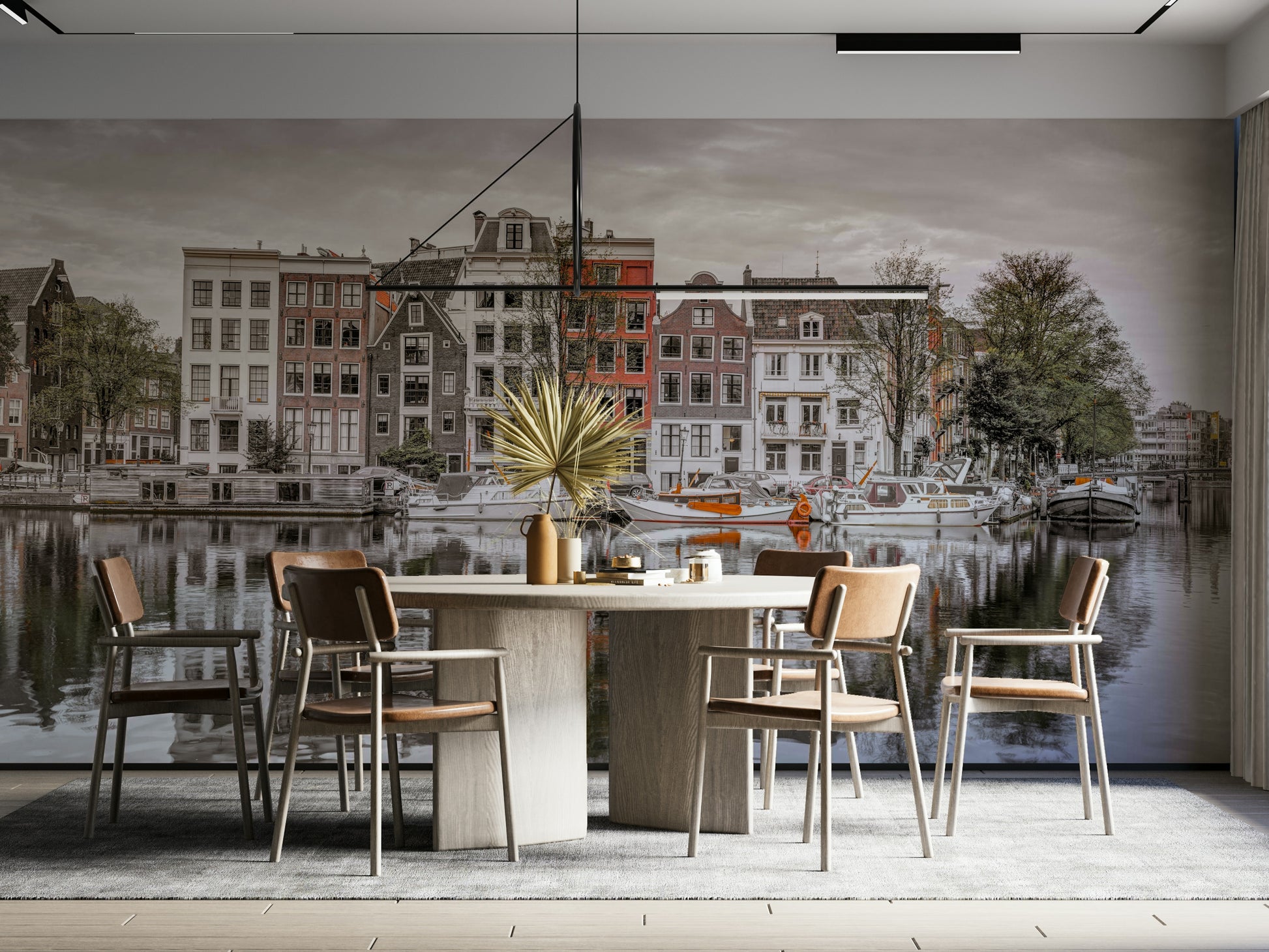 Charming European cityscape.

