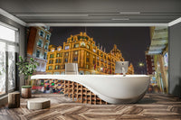 Vibrant London cityscape.

