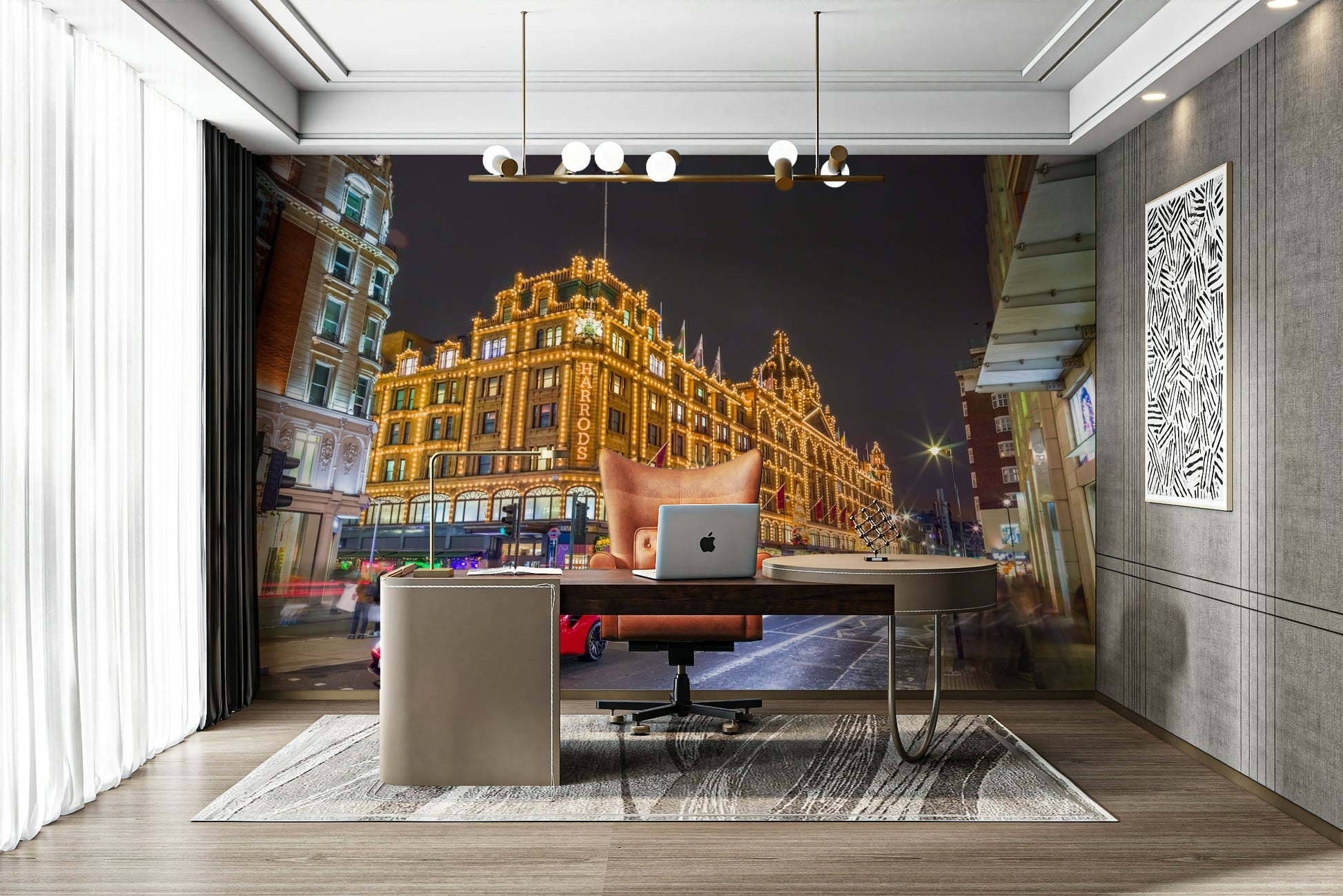 Rich and vibrant colors.

