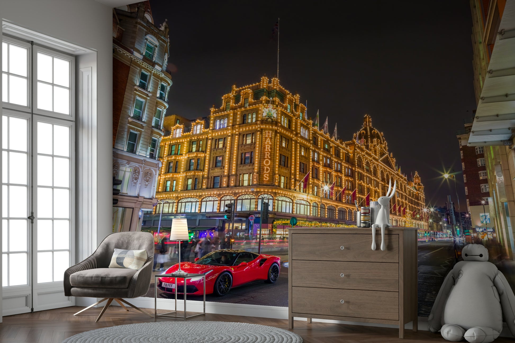 Sense of urban luxury and excitement.

