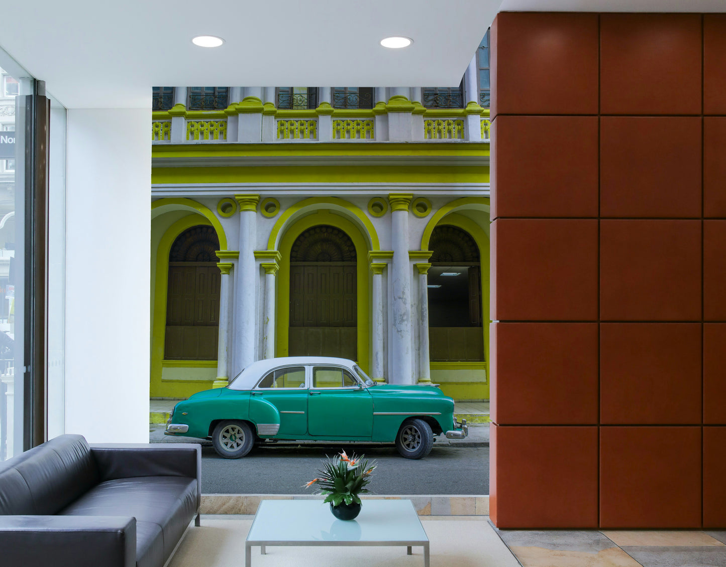 Artistic and evocative design.

