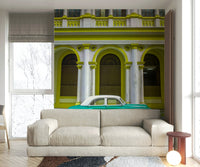 Wall decor creating a sense of history or sentiment.

