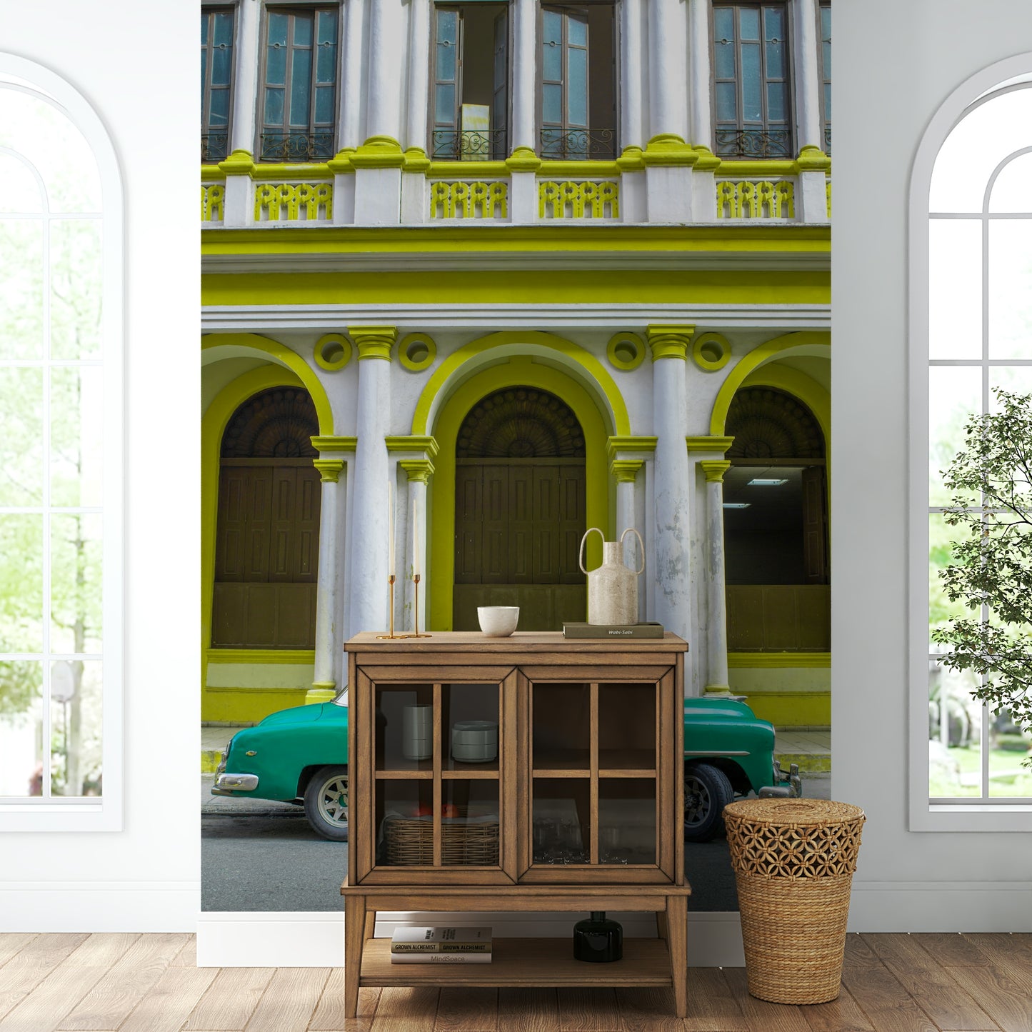 Harmonious blend of old-world charm.