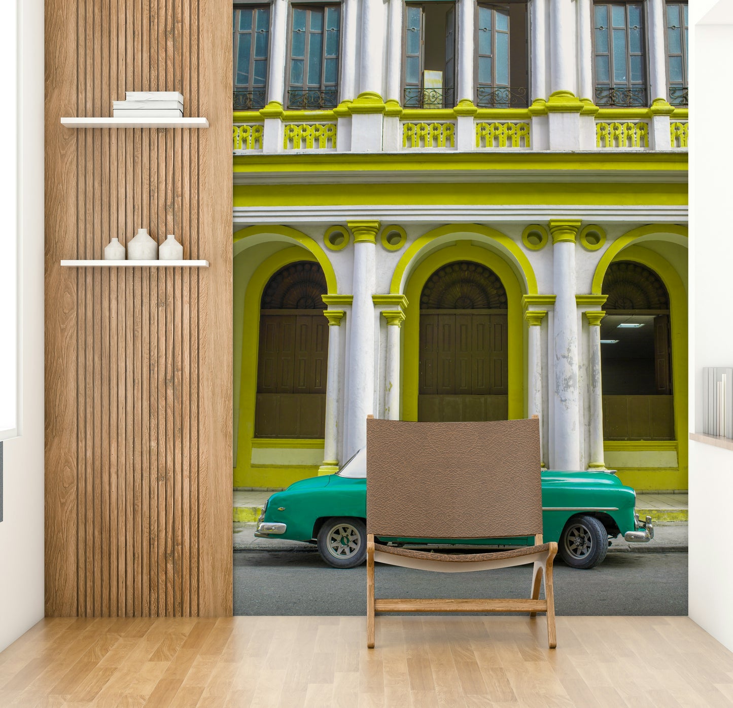 Classic vintage-style design.

