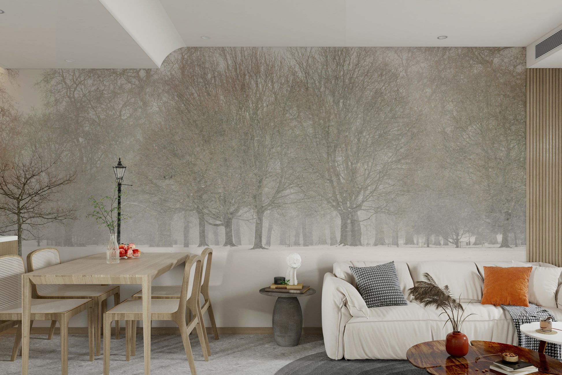 Sense of peaceful solitude.

