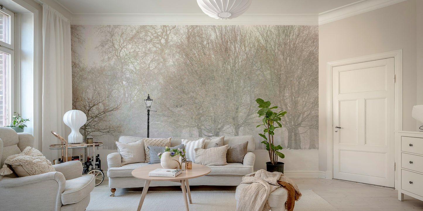 Soft, monochromatic color palette