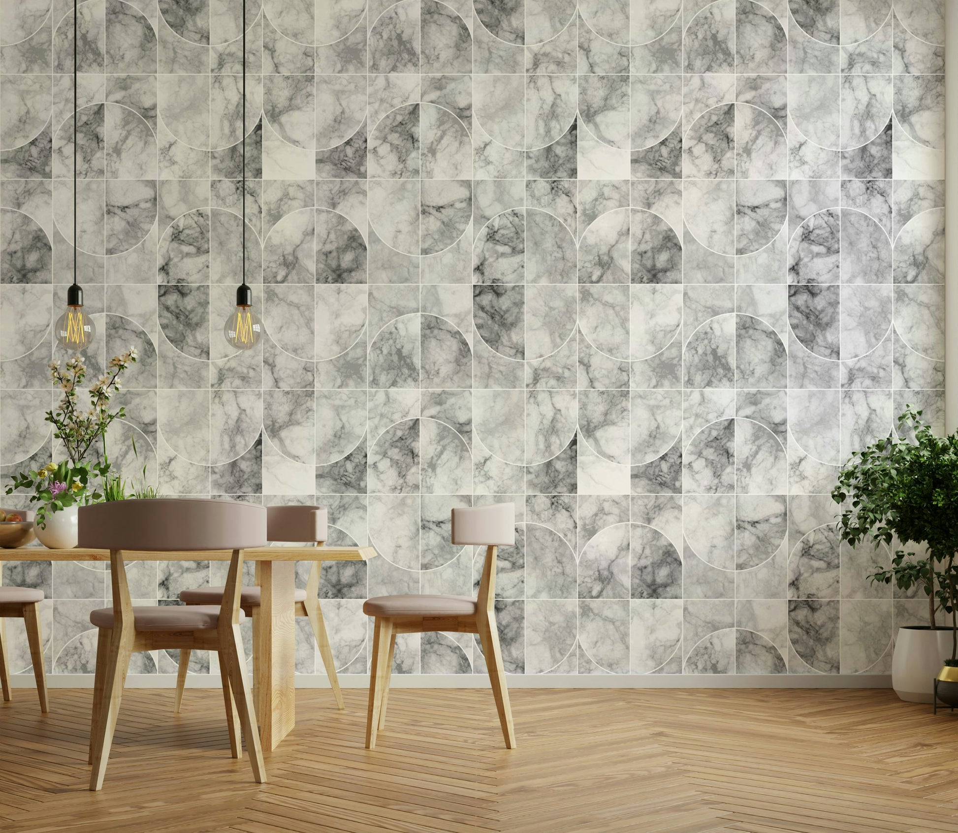 Subtle marbled texture.

