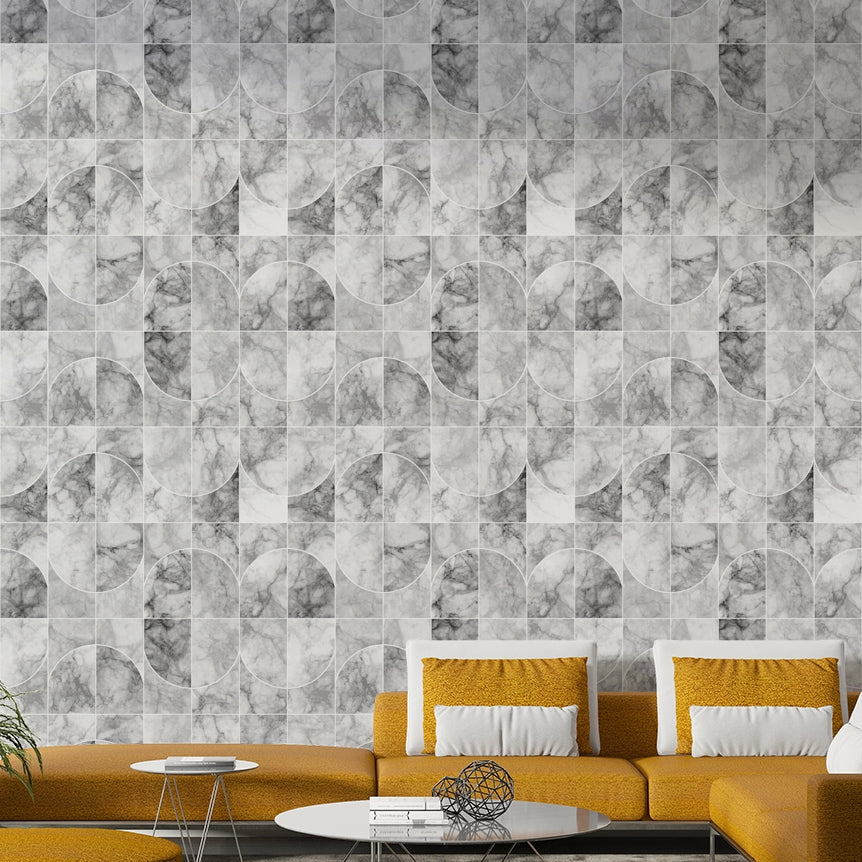 Wall decor evoking modern design.

