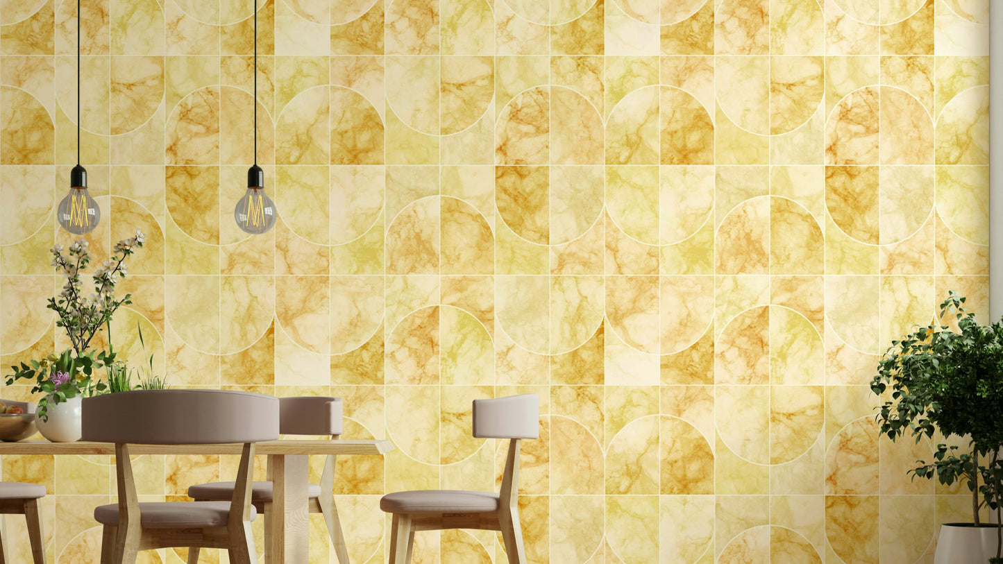 Modern geometric tiles design.

