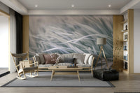 Soft, muted shades of gray.

