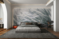 Gently swaying grass.

