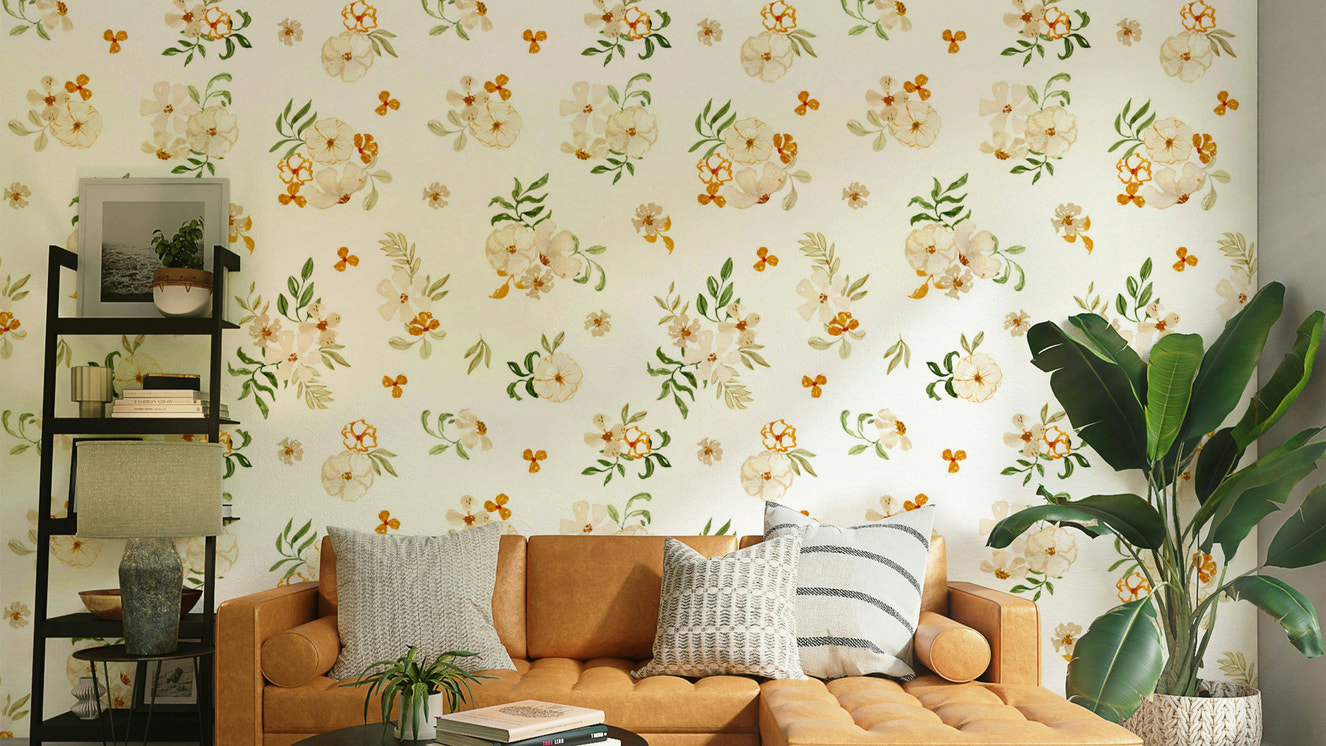 Wall decor evoking natural beauty.


