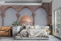 Serene sky backdrop.

