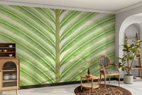 Evokes a tropical forest or serene botanical garden.

