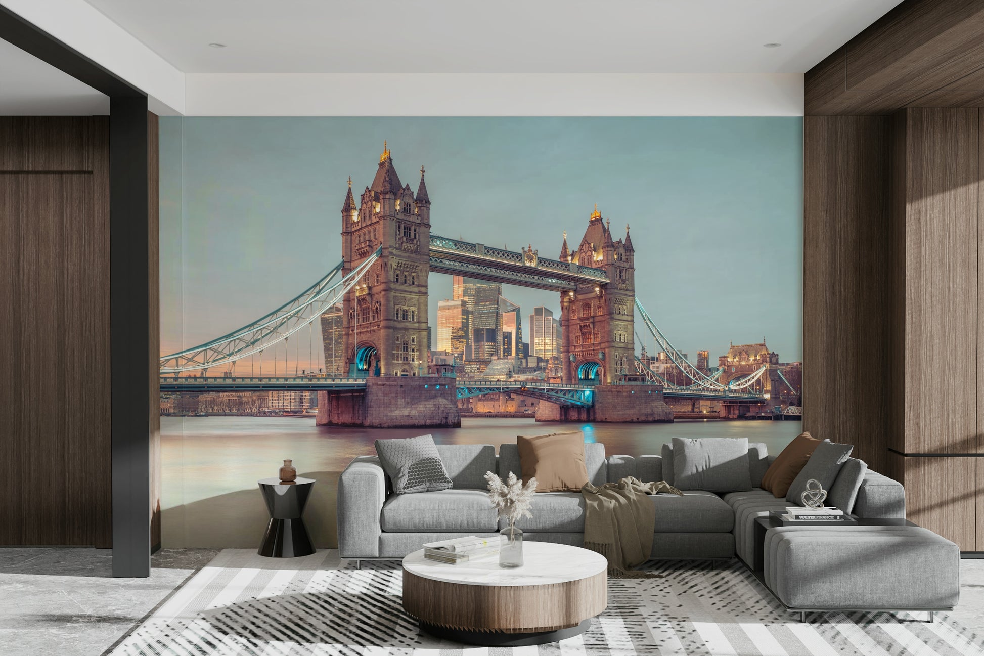 Sense of iconic grandeur and urban elegance.

