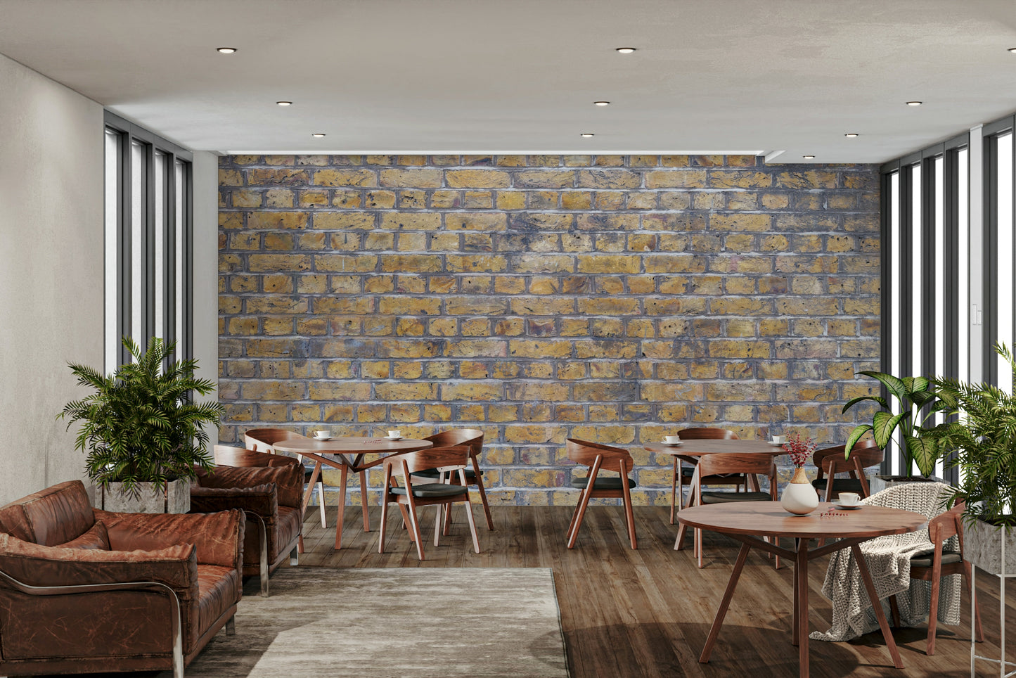 Focus on brick patterns, grout lines, and weathered appearance.

