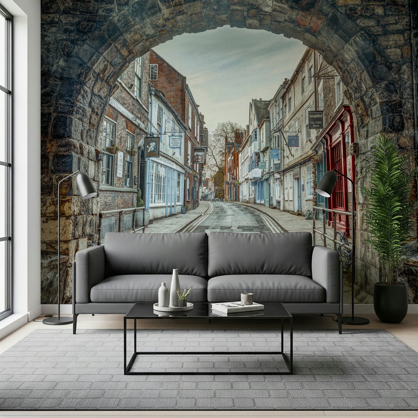 Through Time's Arch Wall Mural