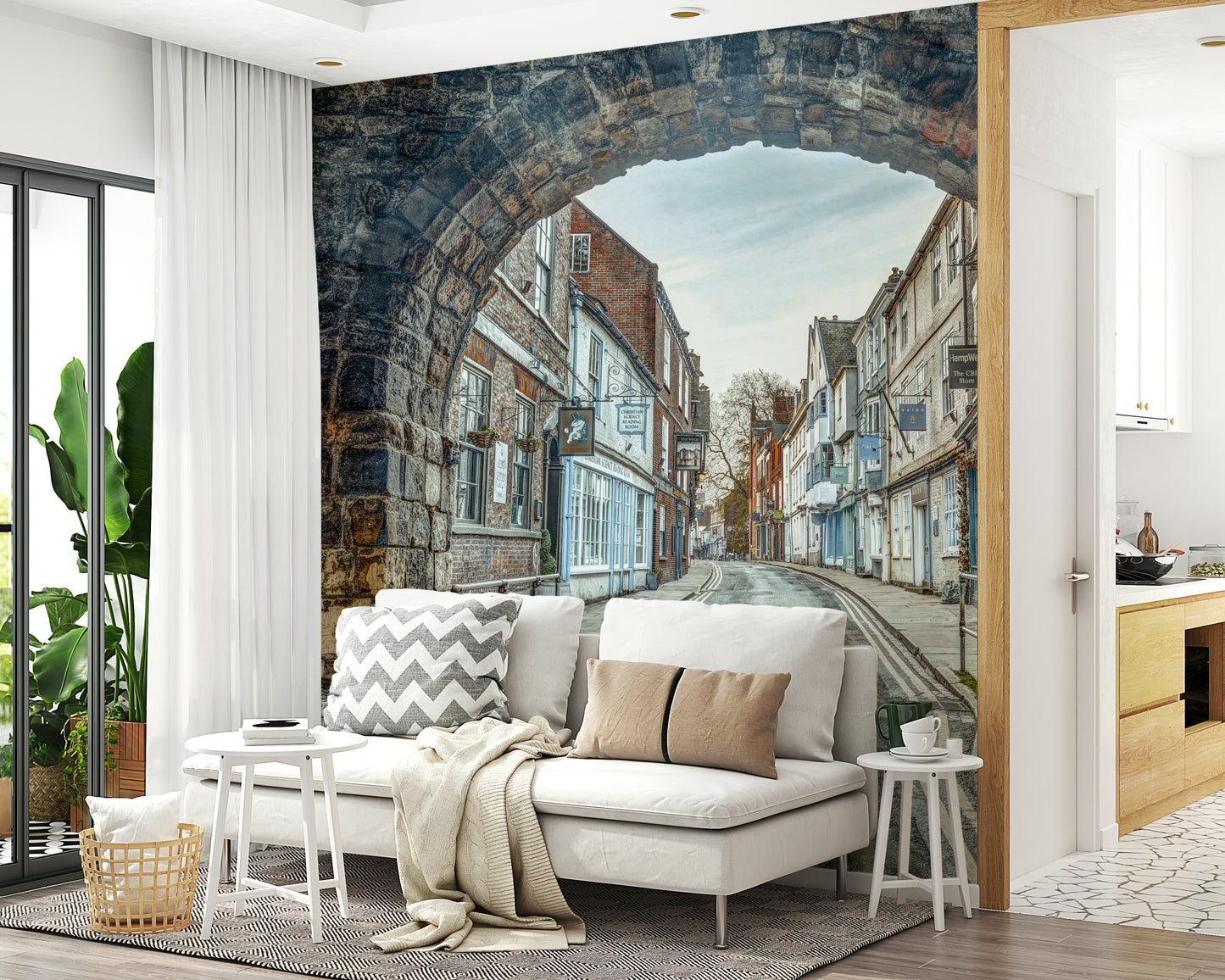 Through Time's Arch Wall Mural