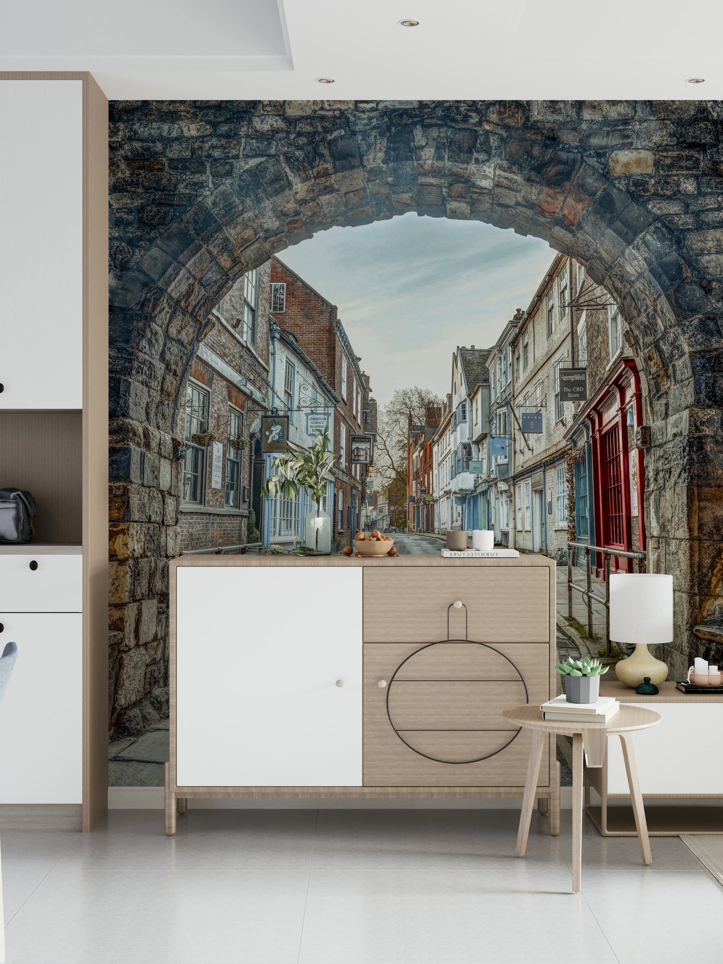 Through Time's Arch Wall Mural