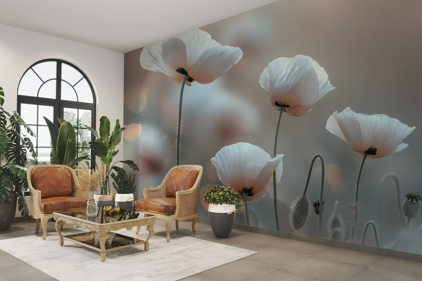 Inviting and soothing aesthetic.

