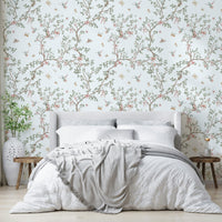 Lush flowering branches and vibrant blossoms.

