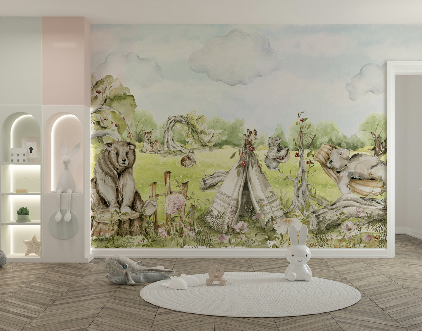 Sense of serene wonder and innocent joy.

