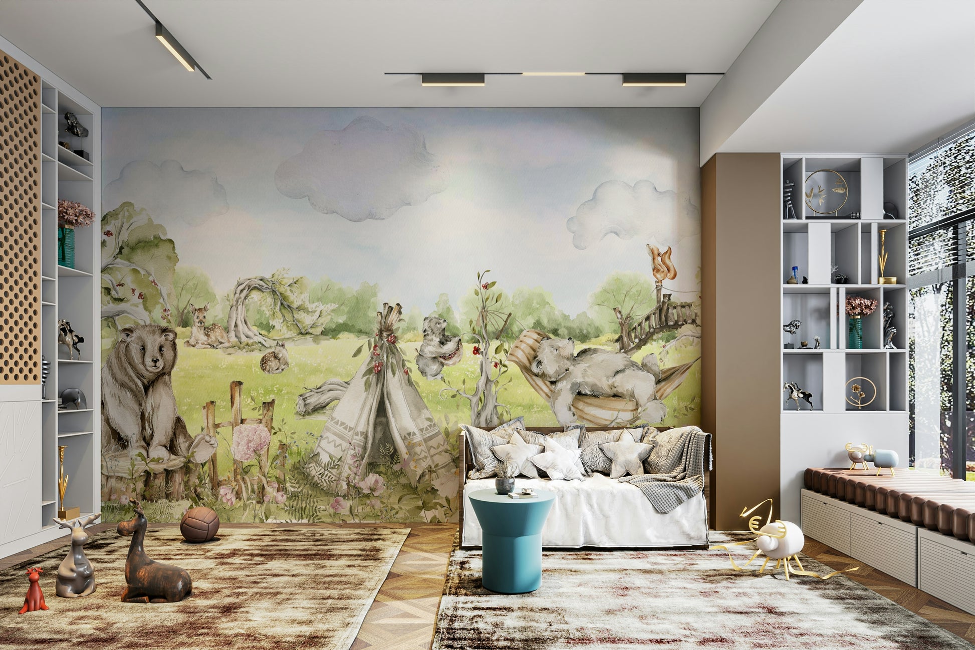 High-resolution watercolor art.

