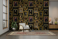 Ideal for a living room, study, dining room, or unique accent wall.

