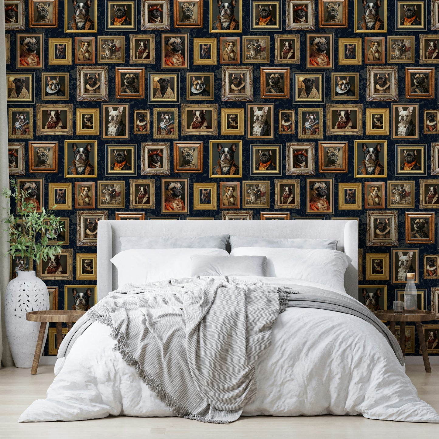 Ideal for a living room, study, child's room, or pet-themed space.

