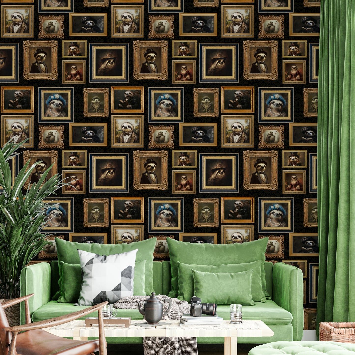 Refined and unconventional aesthetic.

