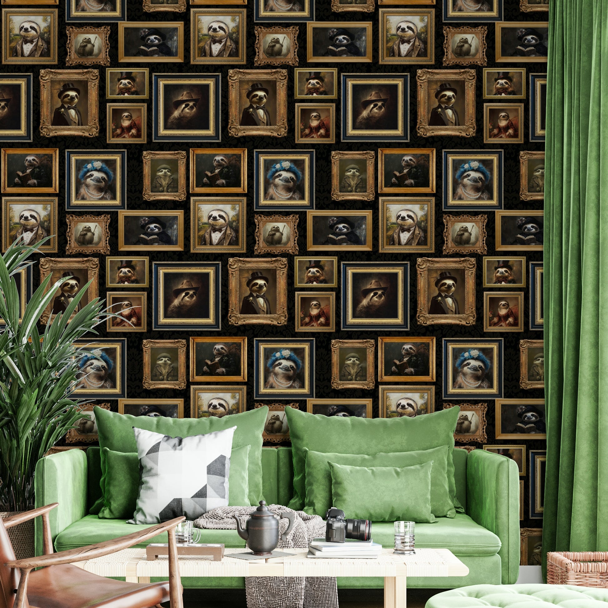 Refined and unconventional aesthetic.

