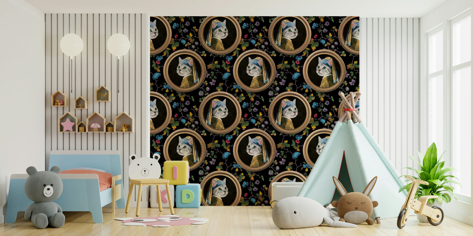 Soft, luminous light characteristic of Vermeer.

