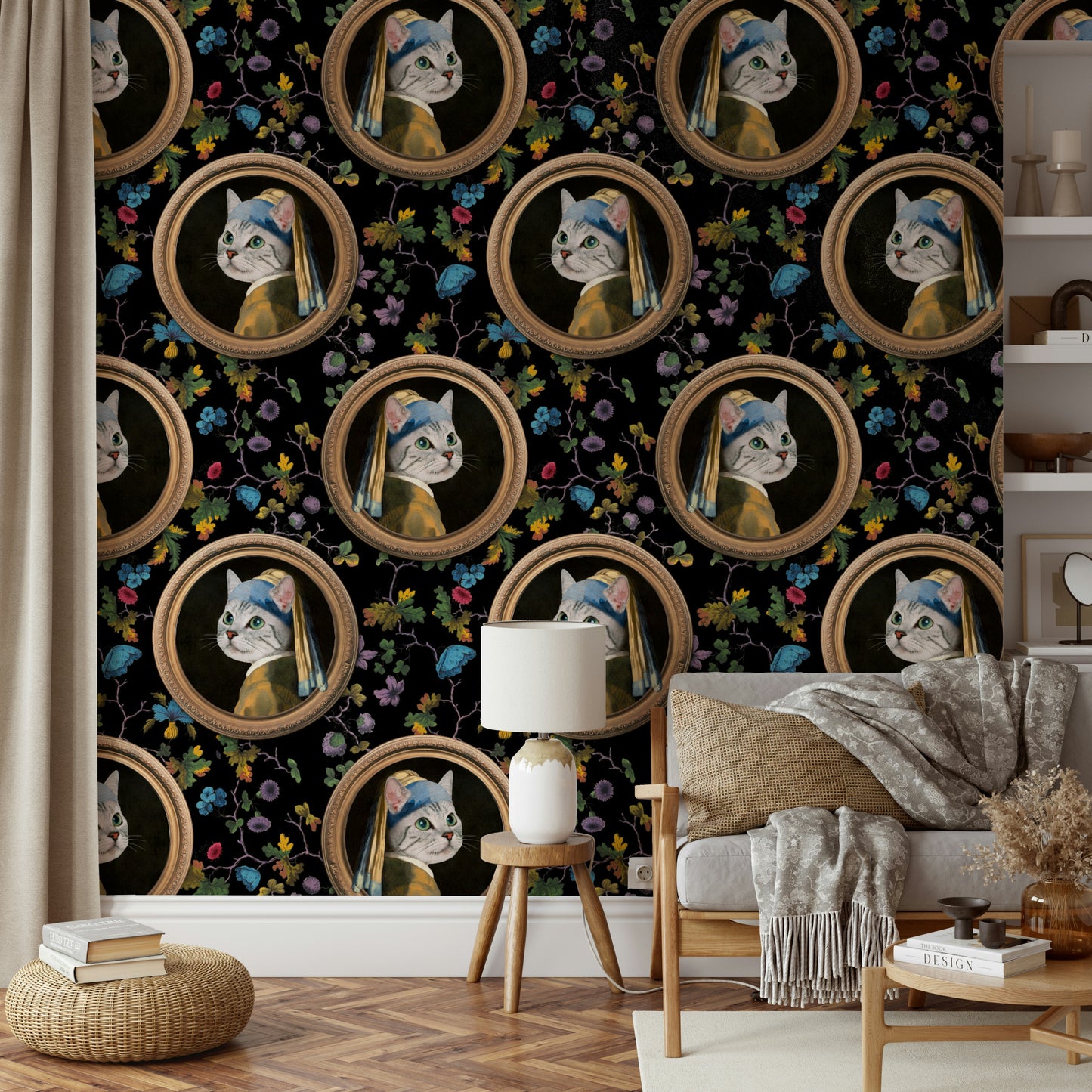 Ideal for a living room, study, library, or bedroom.

