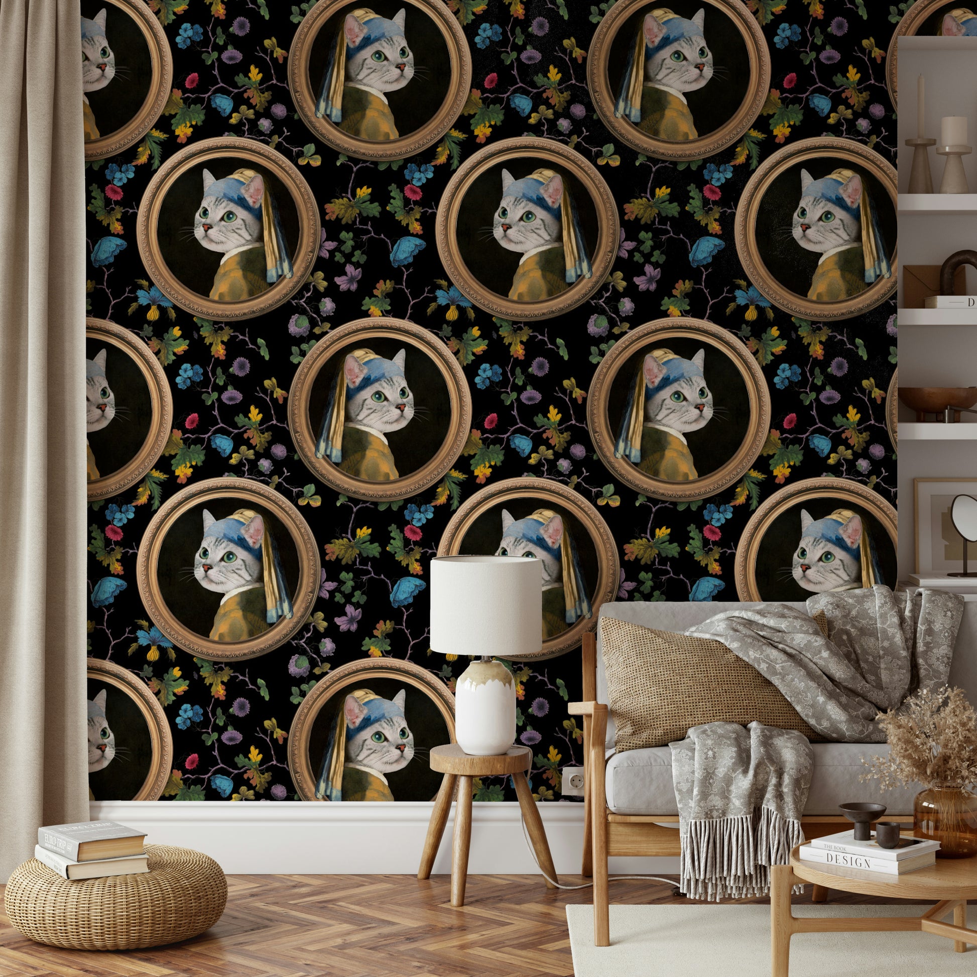 Ideal for a living room, study, library, or bedroom.

