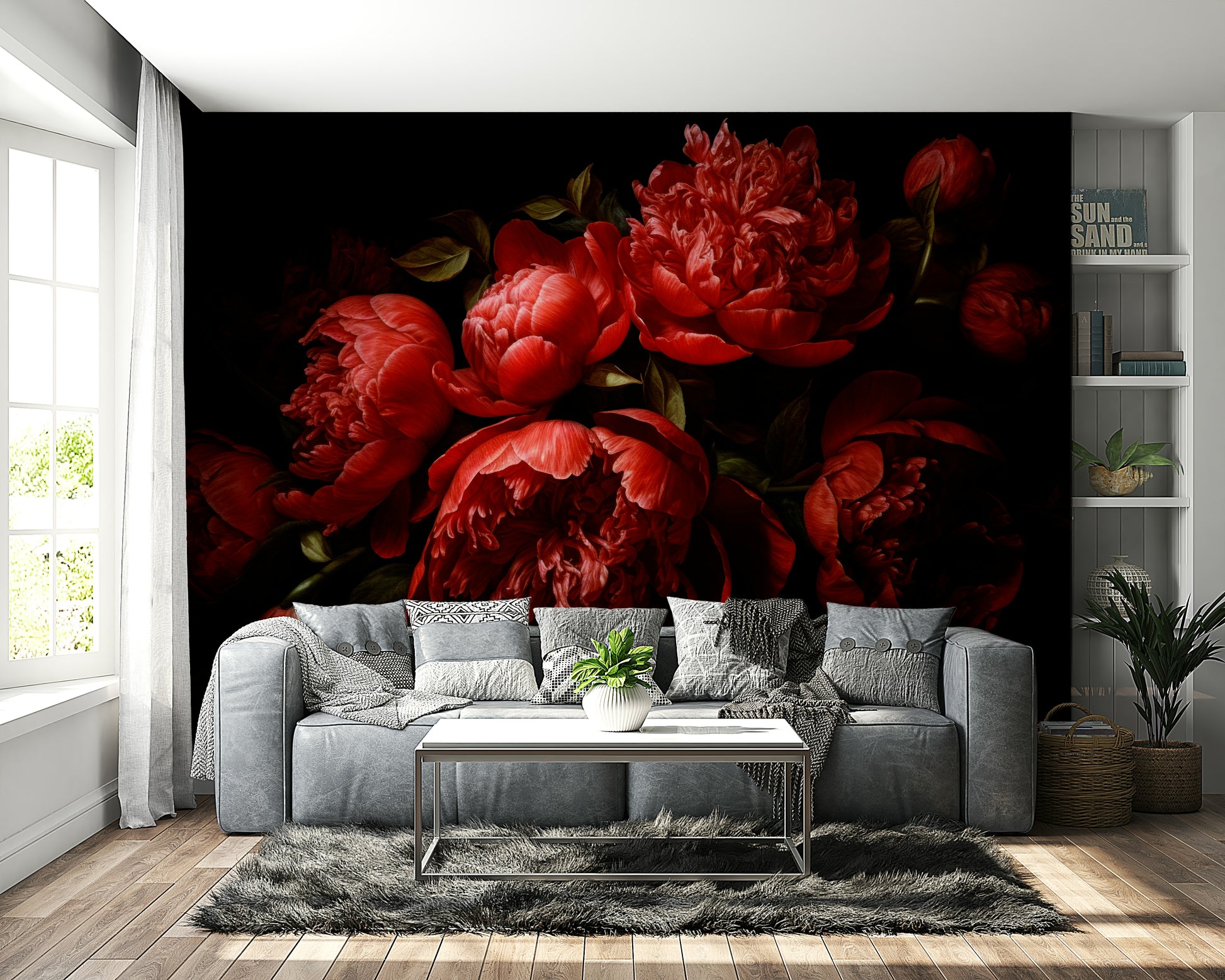 Intricate floral details.

