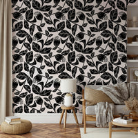 Modern floral wall art
