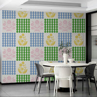 Vibrant and inviting retro color palette.

