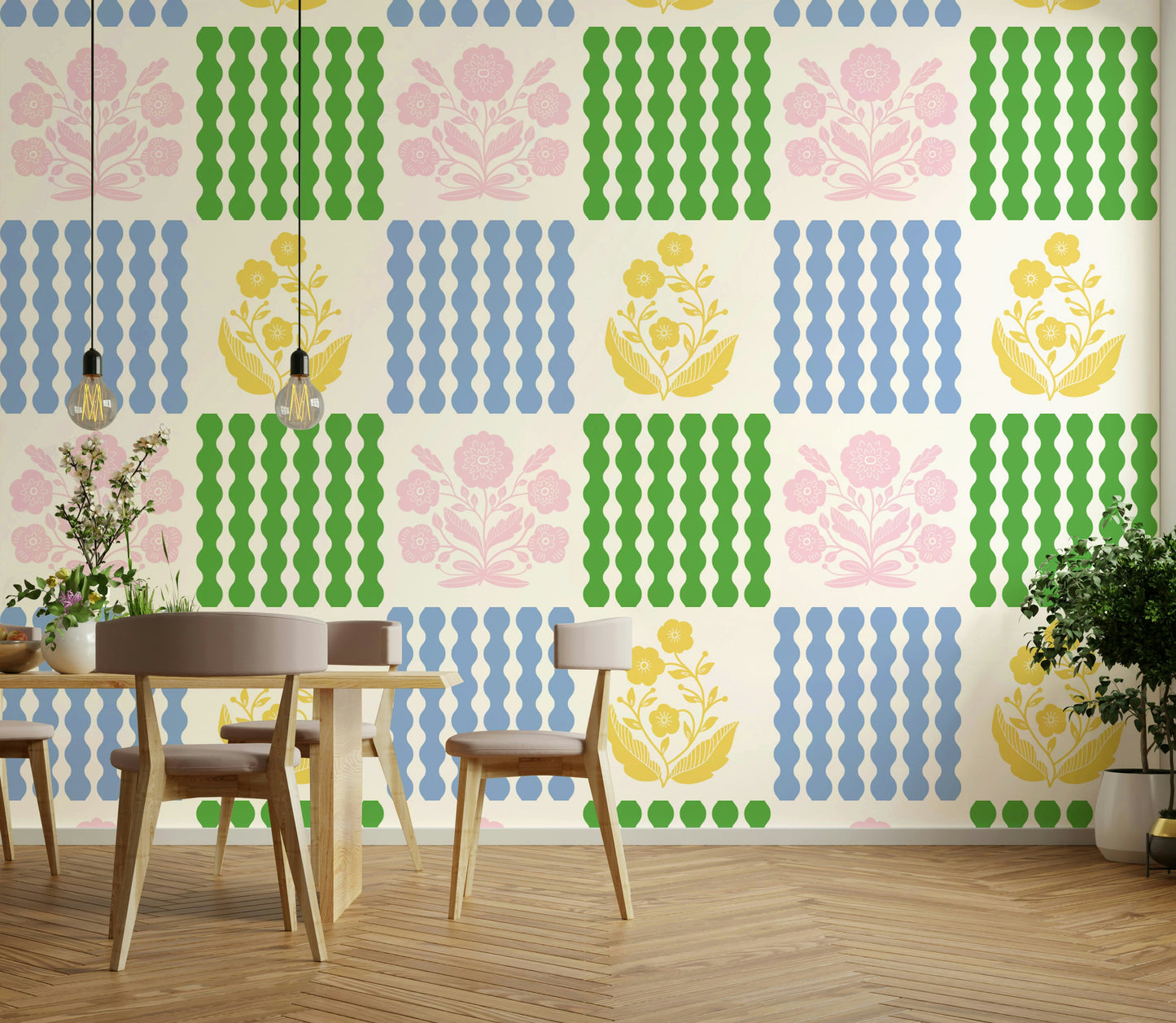 Artistic movement reminiscent of mid-century.

