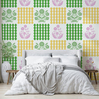 Harmonious blend of cheerful yet sophisticated colors.

