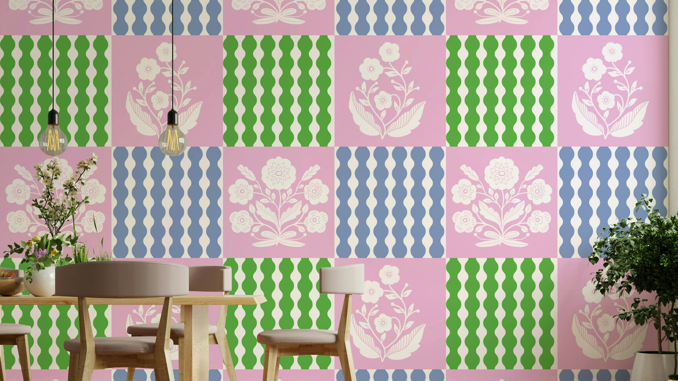 Contained within distinct "patches" or blocks.

