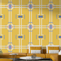 Harmonious and symmetrical pattern.

