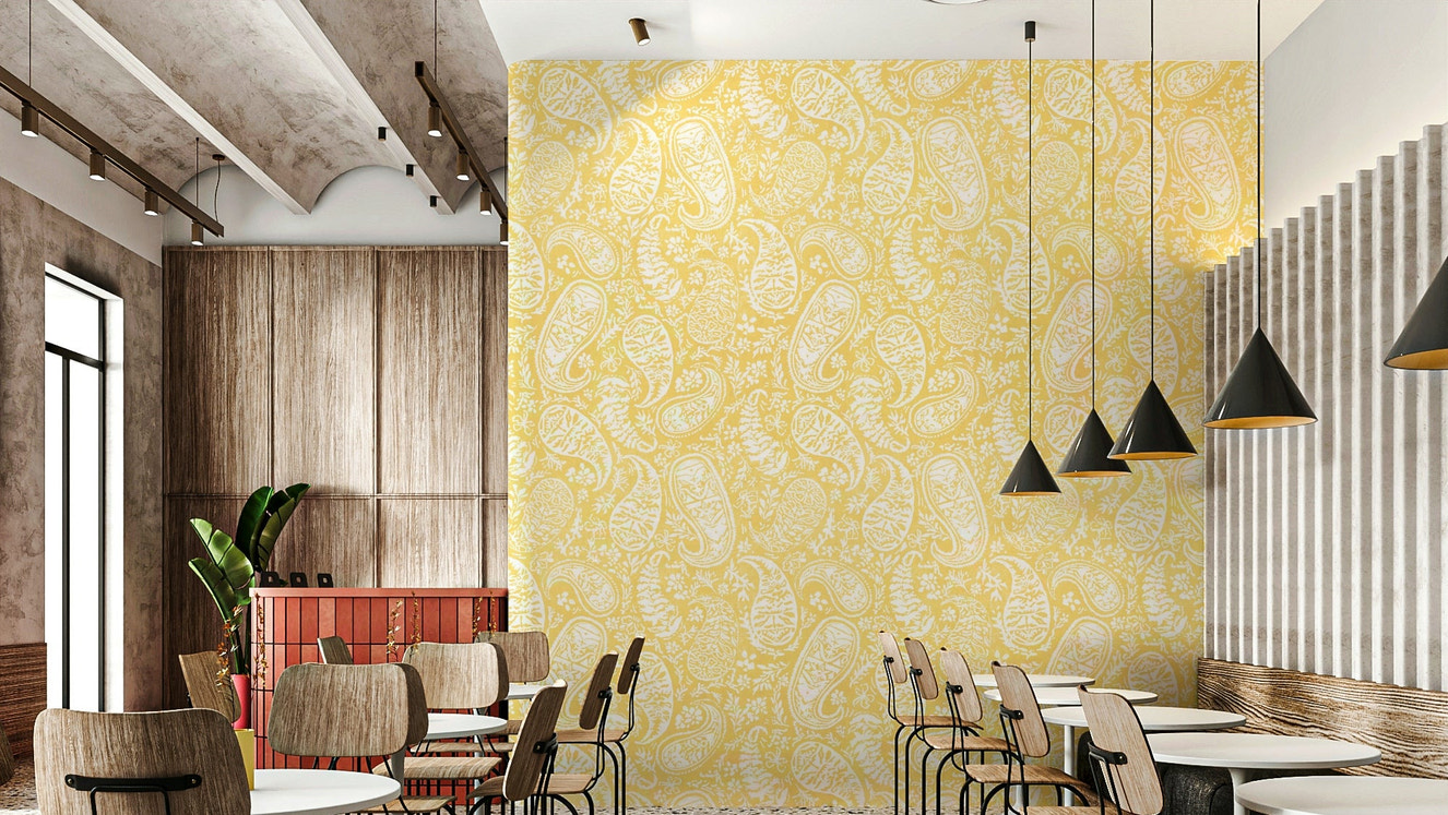 Gracefully intertwined with vibrant floral blooms.

