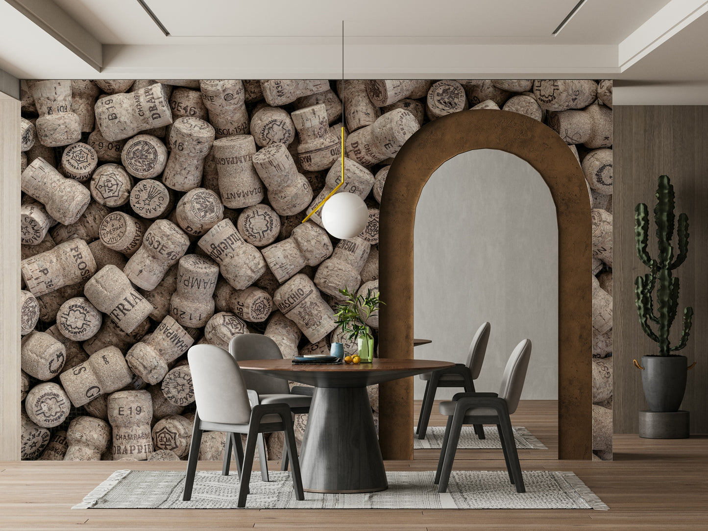 Vibrant and uplifting aesthetic.

