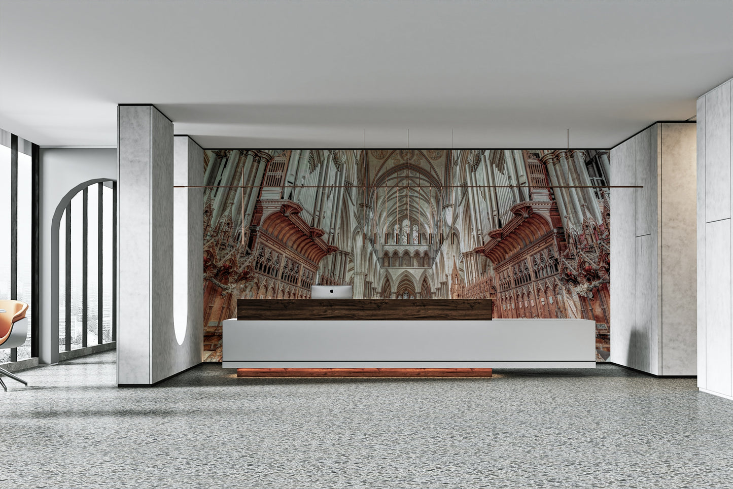 Intricate details and expansive composition.

