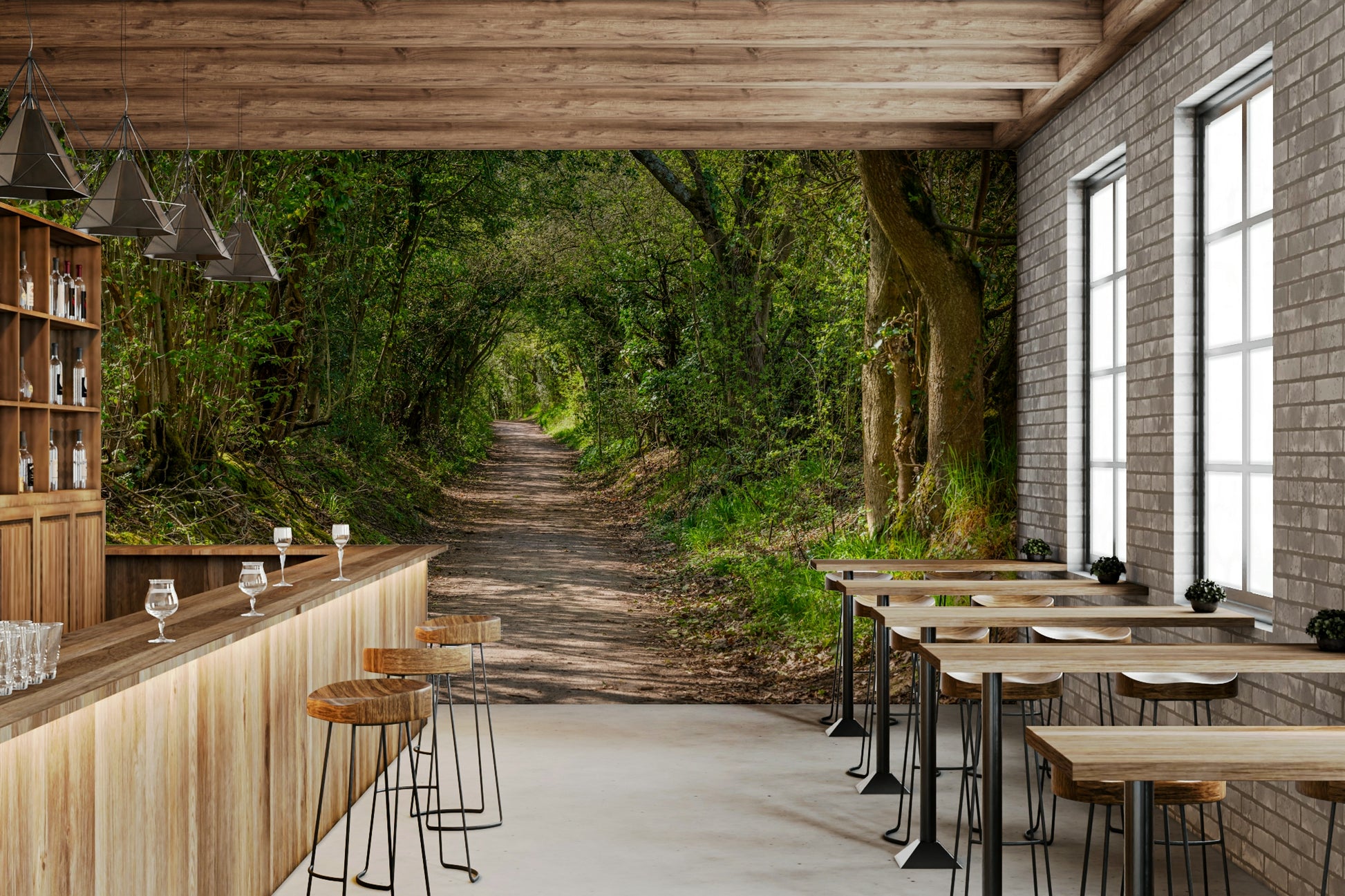 Inviting details and atmospheric composition.

