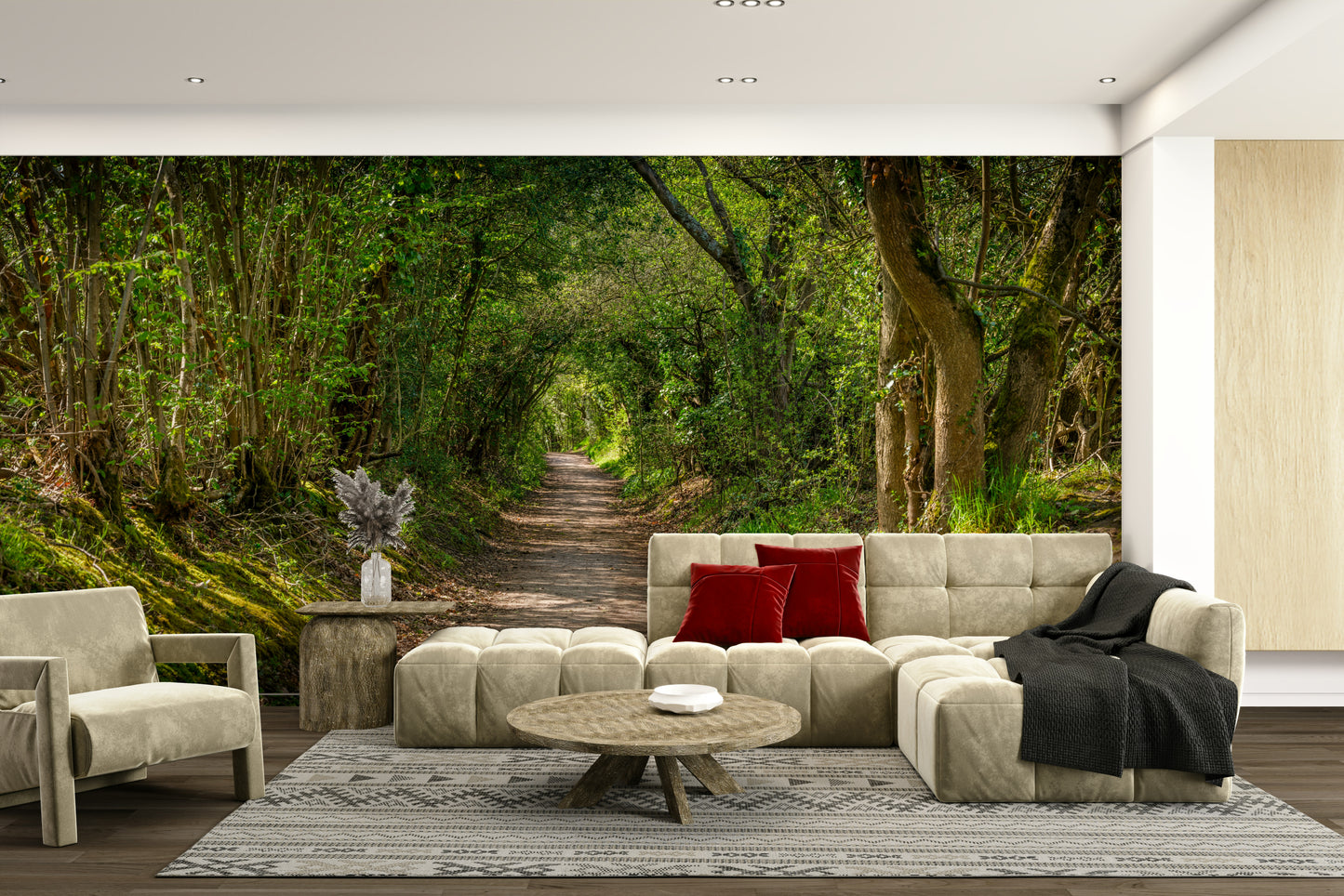 Sense of peaceful exploration.

