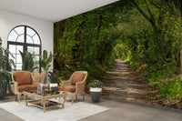 Wall decor evoking nature's restorative power.

