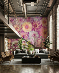 Stunning arrangement of dahlia blooms.

